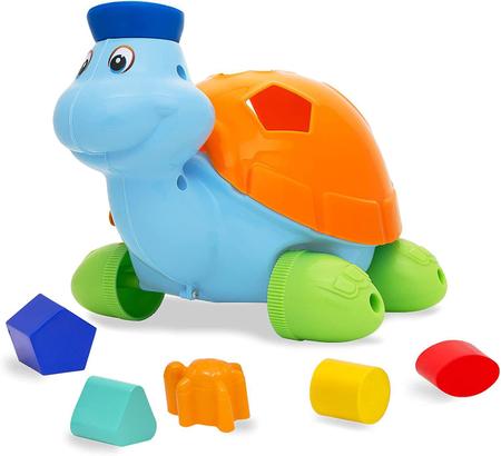 Imagem de Brinquedo Didático Baby Land Tartaruga Tortuga Ref. 3008