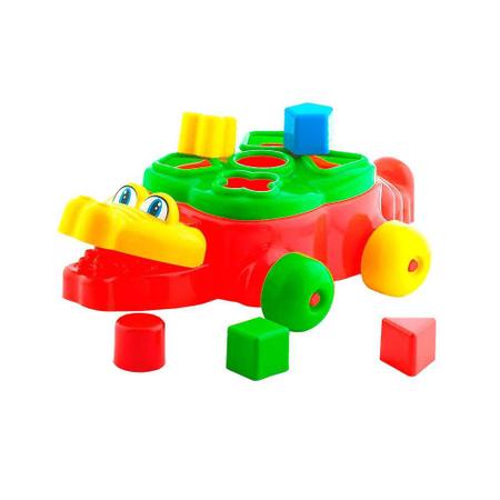 Brinquedo Para Montar Futuro Engenheiro- 24 peças- Madeira - Coluna -  Brinquedos Pé de Jacaré