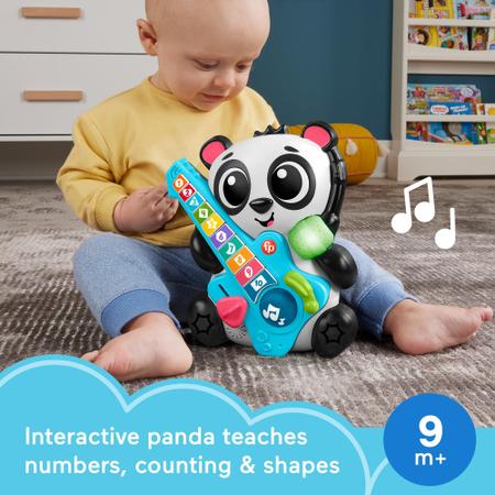 Imagem de Brinquedo didático Fisher-Price Link Squad Jam & Count Panda