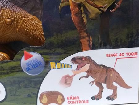 Figura Eletrônica Dinossauro de Controle Remoto - Candide : :  Brinquedos e Jogos