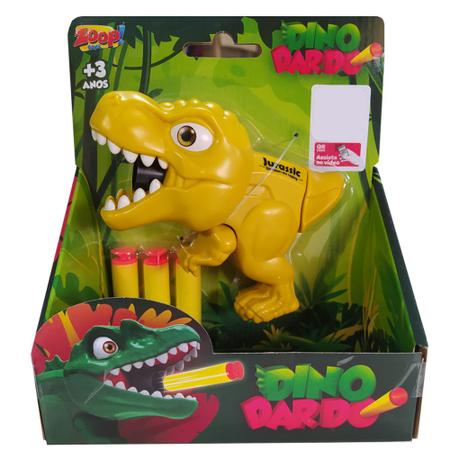 Imagem de Brinquedo Dino Lança Dardo Zoop Toys Infantil Atire brinque