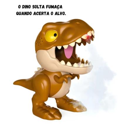 Imagem de Brinquedo Dino Pow Ball com Lançadores e Dardos Inclusos para Crianças a Partir de 5 Anos Fenix Brinquedos - PPD-942