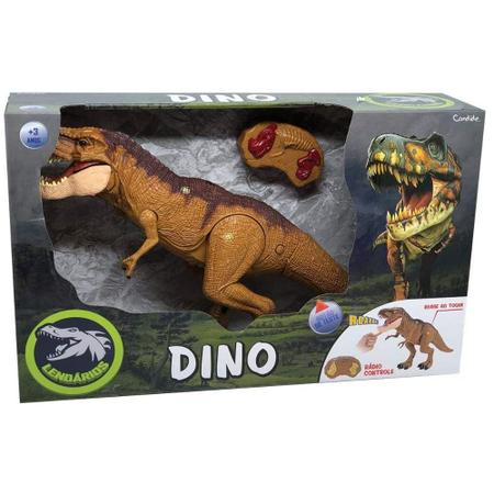 Imagem de Brinquedo Dinossauro controle remoto Ou Toque Candide