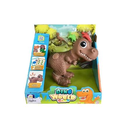 Brinquedo Infantil Boneco Dino Word Bebê Dinossauro T Rex - Loja Zuza  Brinquedos