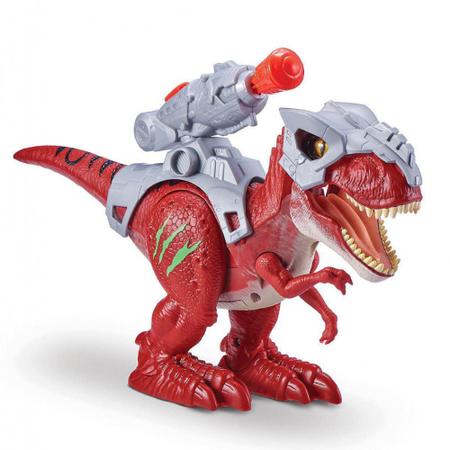 Dinossauro Robô Alive Dino Wars T-Rex 1124 Candide - brincasa