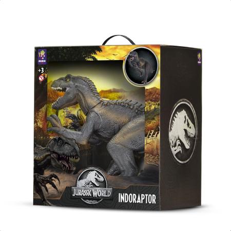Imagem de Brinquedo Dinossauro Indoraptor 50 CM Articulado Detalhes Realistas e Autênticos +De 3 Anos Mimo Toys - 0752