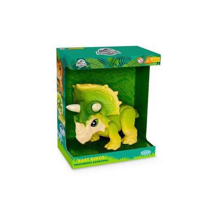 Imagem de Brinquedo dinossauro jurassic world baby dinos vinil pupee