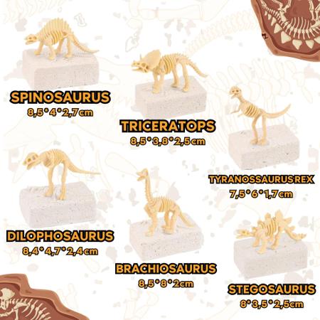 Kit Arqueologia Dinossauro Velociraptor - Autobrinca Online