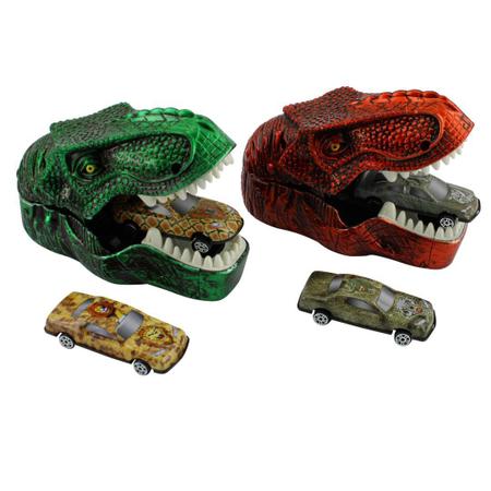 Dinossauro Lançador de Carrinhos Infantil - Bbr Toys