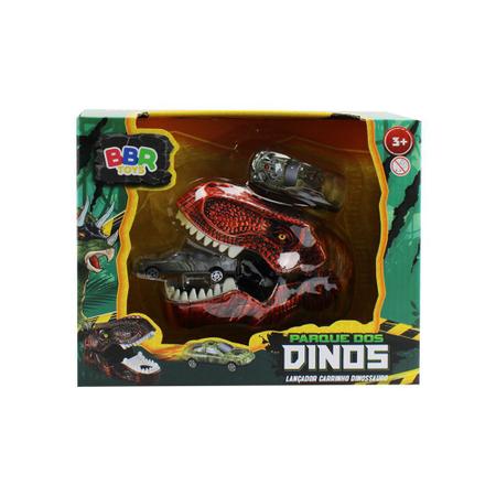 Dinossauro Dinocar Carrinho Rodas Livres Mister Brinquedo Infantil -  Colorido