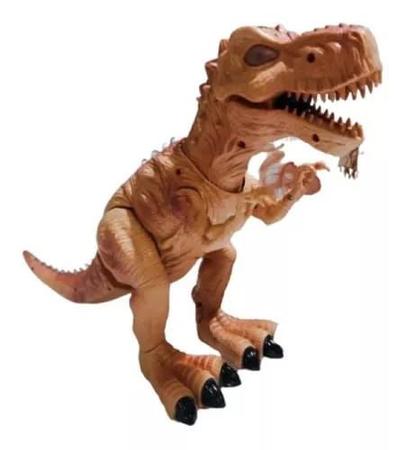 Dinossauro Robô Mecânico Dino Rex Anda Com Luz E Som - Fun Game - Robô -  Magazine Luiza