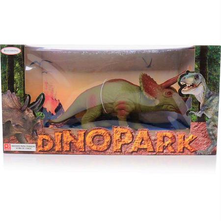 Brinquedo Dinossauro Pterodáctilo Dinopark 28cm Grande Vinil em