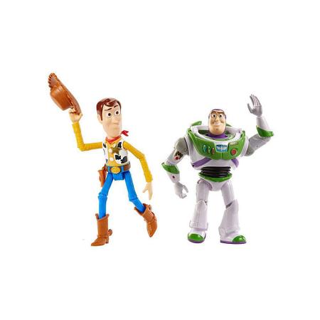 Brinquedo Disney Toy Story 4 Buzz Lightyear e Woody Adventure Pack mais  Forky - Bonecos - Magazine Luiza