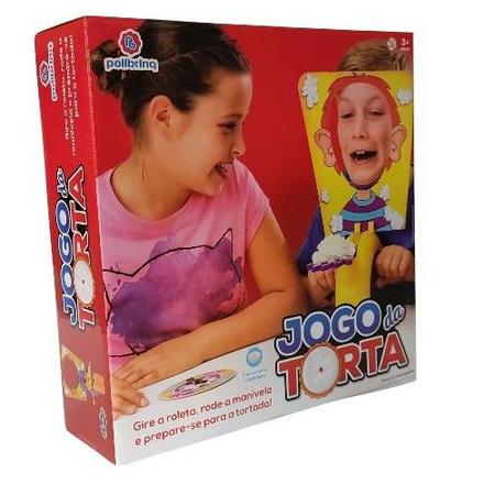 Jogo Da Torta Divertido Torta Na Cara Crianças E Adultos - Polibrinq - Jogos  de Cartas - Magazine Luiza