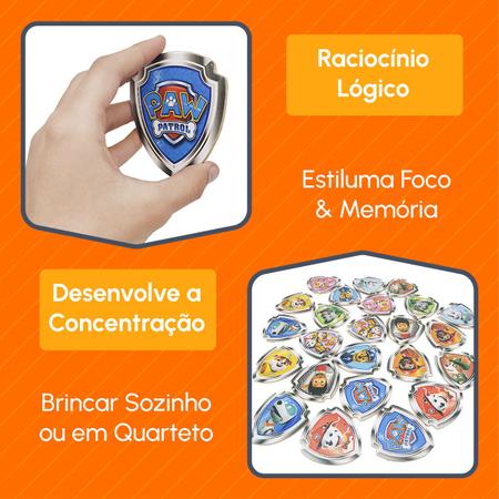 Jogo Para Raciocínio Lógico Educativo Quarteto Em Madeira