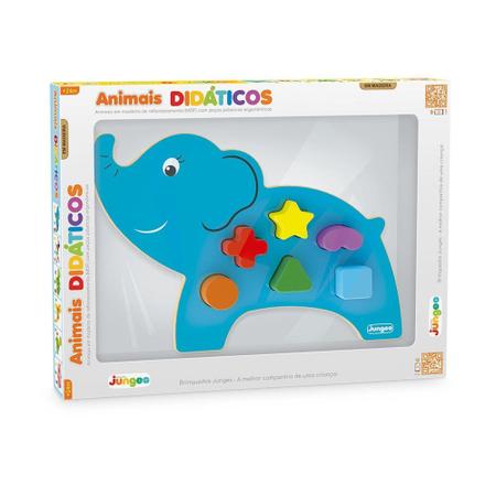 Imagem de Brinquedo Educativo, Animais Didáticos - Elefante, Junges