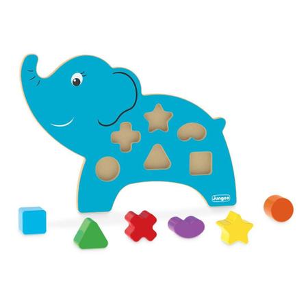 Imagem de Brinquedo Educativo, Animais Didáticos - Elefante, Junges