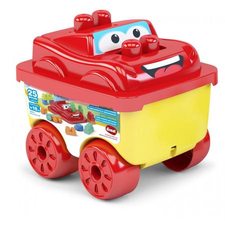 Imagem de Brinquedo Educativo Bloco Racer Car 55 Dismat - Mk378