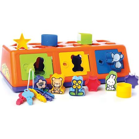 Imagem de Brinquedo educativo caixa-encaixa a partir de 1ano estrela