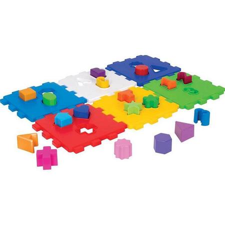Brinquedo Educativo Cubo Didático com Blocos Merco Toys com o menor preço -  Compra Fácil