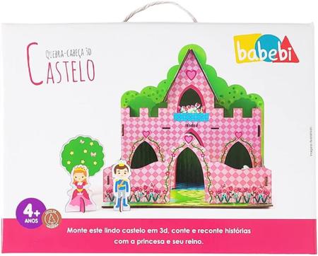 Quebra-cabeças 3d de madeira para bebês, brinquedo educacional