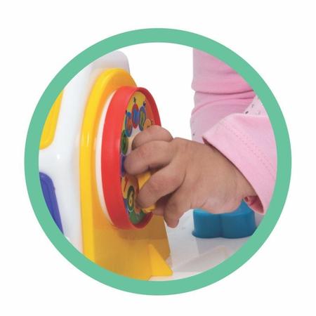 Imagem de Brinquedo Educativo Girababy: Estimulando a Coordenação Motora com Formas, Números e Letras para Meninos e Meninas de 12