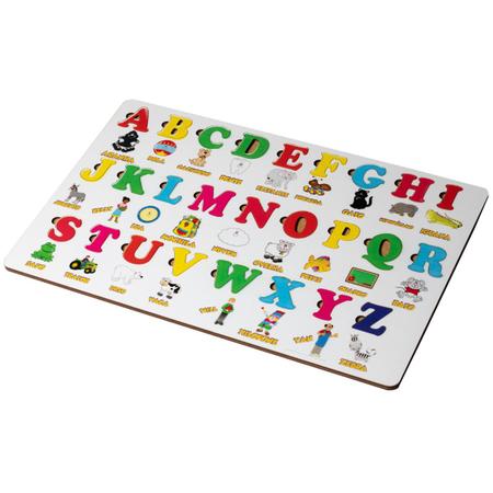 jogo educativo brinquedo pedagogico jogo do alfabeto imagens IOB - com -  Marvic - Utilidades Presentes Brinquedos Cama Banho no atacado