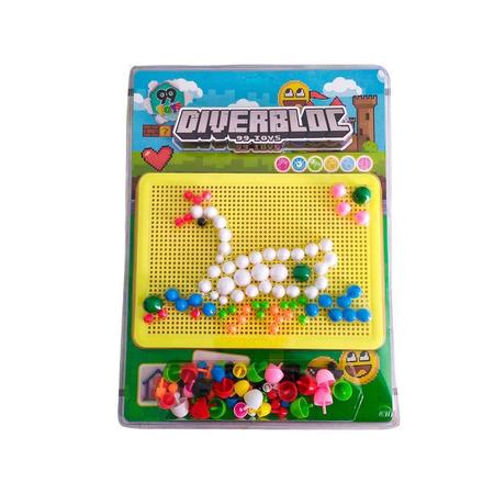 LEFUYAN Mosaico Quebra-cabeça Pixel Jogo de Tabuleiro Infantil