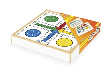 Brinquedo Educativo Jogo de Damas e Ludo - Junges - Jogo de Dominó