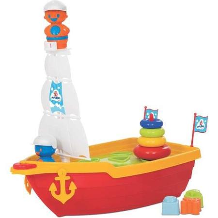 Imagem de Brinquedo Educativo Mega Barco Didático 43cm - Merco Toys