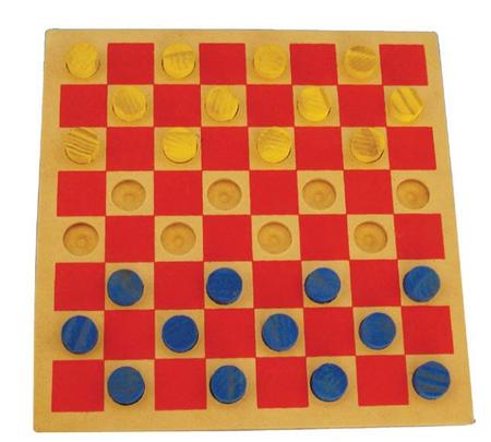 Jogo de Dama MDF Recreativos Melhores Brinquedos Educativos Para as  Crianças e colchonetes. Conheça a PlayHobbies