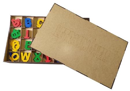 Brinquedo Educativos - Letras Móveis - Kakareco Brinquedos Educativos Imagem de Brinquedo Educativos - Letras Móveis