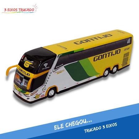 Simulador de ônibus mostra ônibus DD da Viação Gontijo - REVISTA DO ÔNIBUS