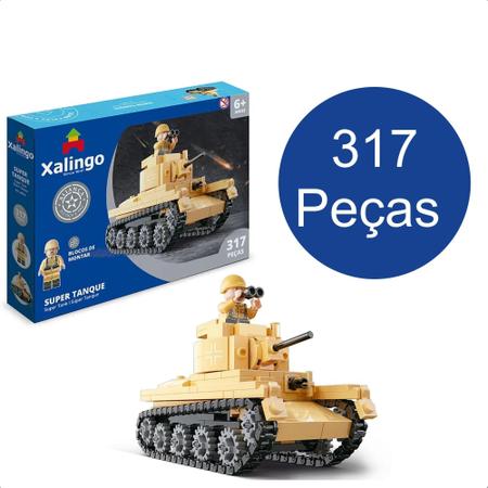 Imagem de Brinquedo Encaixe Aliança Justiça E P Super Tanque 317