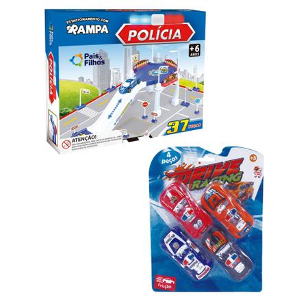 Carrinhos de Brinquedo KIT 8 Carrinhos Coleção de corrida, brinquedos  racing Oferta! (Brinquedos Primeira Infância)