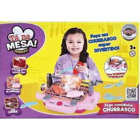 Kit Comidinha Infantil - Tá na Mesa - Churrasco - Toyng