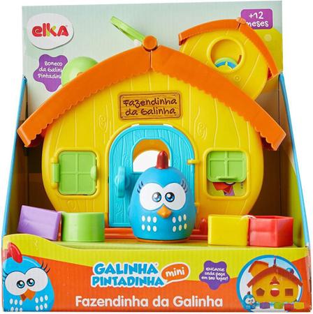 Imagem de Brinquedo Fazendinha Da Galinha Pintadinha Mini Elka - 1088