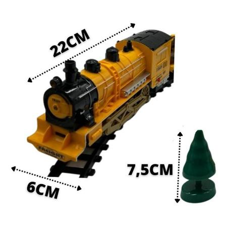 Brinquedo Ferrorama Trem Elétrico Infantil Com Luz E Som