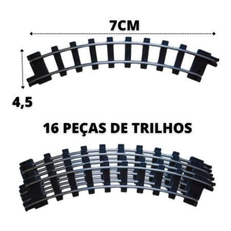 Ferrorama Trem Eletrico Kids Express C/ Luz Pista Brinquedo - BBR -  Autorama e Ferrorama - Magazine Luiza