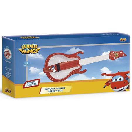 Imagem de Brinquedo Guitarra Super Wings Fun - 8616