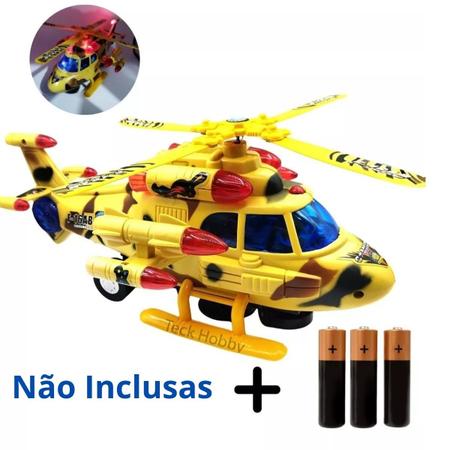 Brinquedo Helicóptero Movido à Pilha com LUZ SKY Pilot Imagem de Brinquedo Helicóptero Movido à Pilha com LUZ SKY Pilot