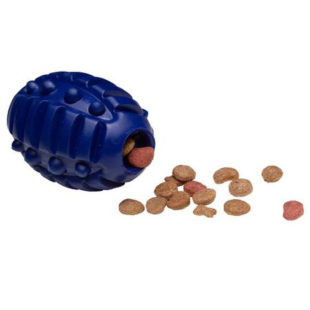 Imagem de Brinquedo Hercules Barril Porta Petisco SnaX Bacon Azul Cães