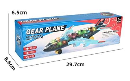 Avião Com Controle Remoto Infantil Brinquedo - Company kids