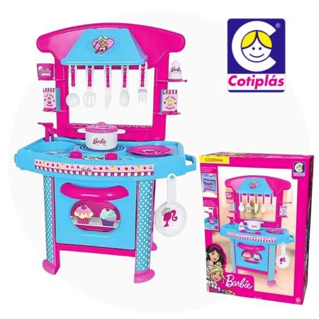 Imagem de Brinquedo Infantil Barbie Cheff Cozinha FogÃozinho