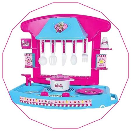 Imagem de Brinquedo Infantil Barbie Cheff Cozinha FogÃozinho