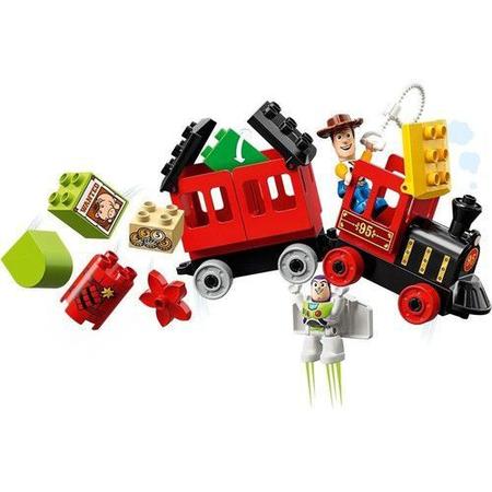 Brinquedo Infantil Blocos De Montar Trem Toy Story 21 Peças 10894