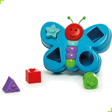 Imagem de Brinquedo Infantil Borboleta Espoleta Educativo Peças Lindas