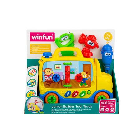 Brinquedo Infantil Caminhão Baby Construtor Winfun