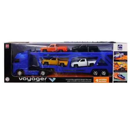 Caminhão Infantil Voyager Azul Cegonheira Roma Brinquedos - ShopJJ -  Brinquedos, Bebe Reborn e Utilidades