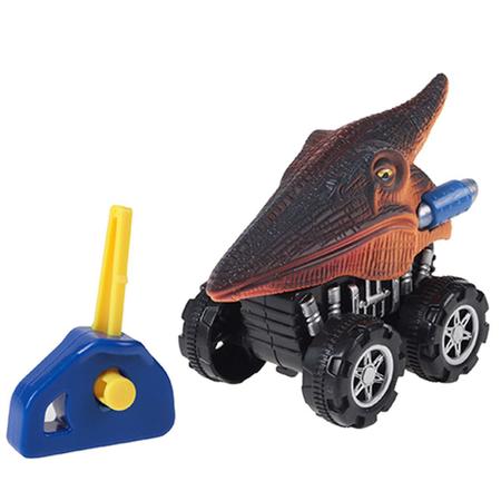 Dinossauro Lançador de Carrinhos Infantil - Bbr Toys